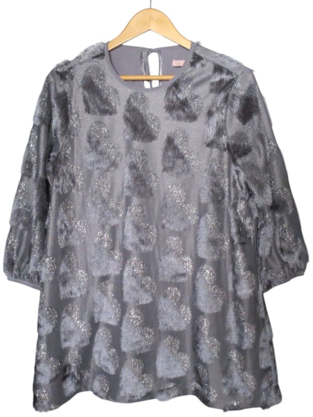 Anthropologie Hutch Long-Sleeve Crew-Neck Shift Mini Dress Size MP - Picture 5 of 12